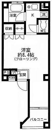 西大島駅 徒歩1分 3階の物件間取画像